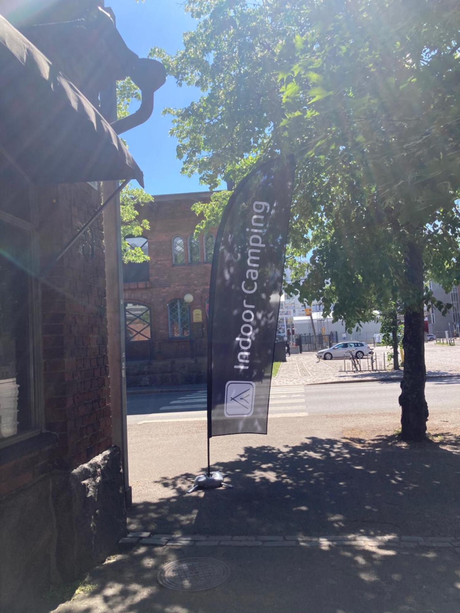 Indoor Camping Helsinki Hotel Bagian luar foto